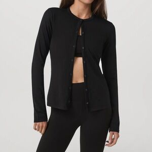 Vuori Long Sleeve Halo Snap Cardigan